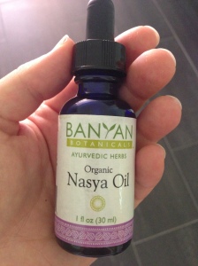 Nasya Oil for a happy nose